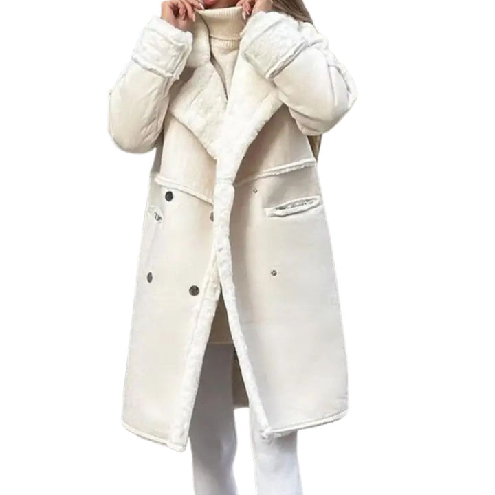 Evelina - Warm Teddy Trench Coat