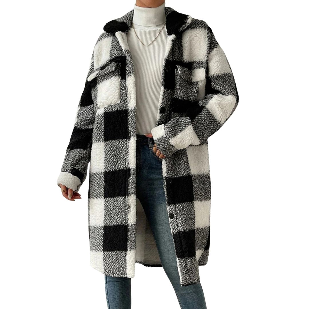 Lila - Warm Fleece Overcoat