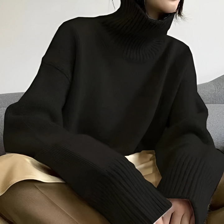 Violette - Cashmere Turtleneck Sweater
