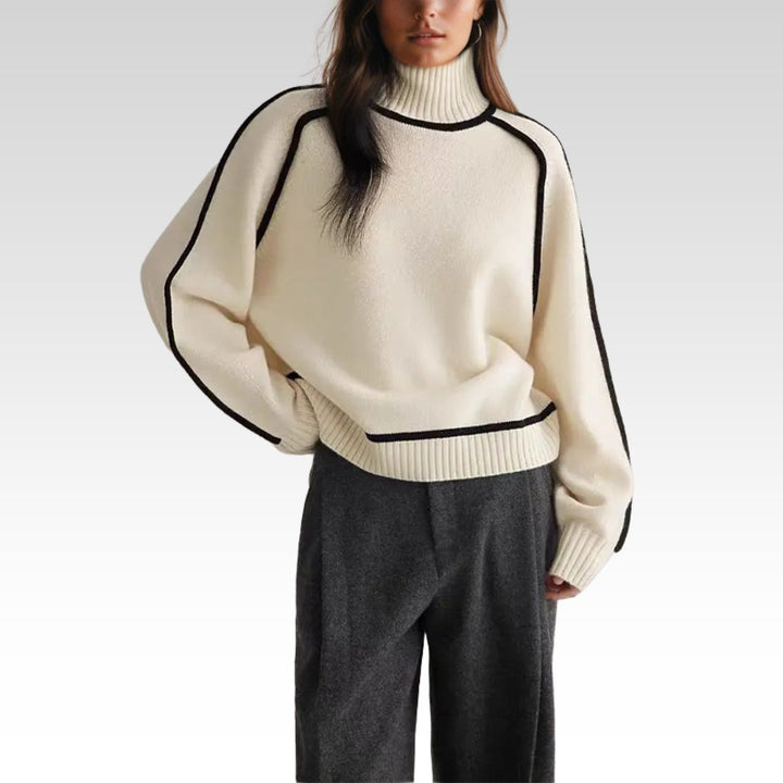 Destiny - Women's Roll Neck Sweater