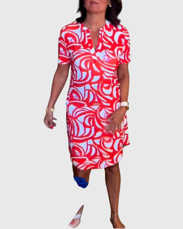 Olivia - Flattering Avenue Walk Dress