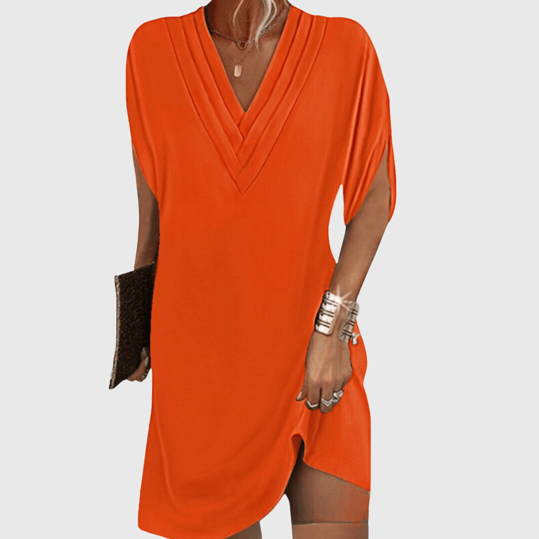 Olivia - Elegant Tummy-Hiding Dress