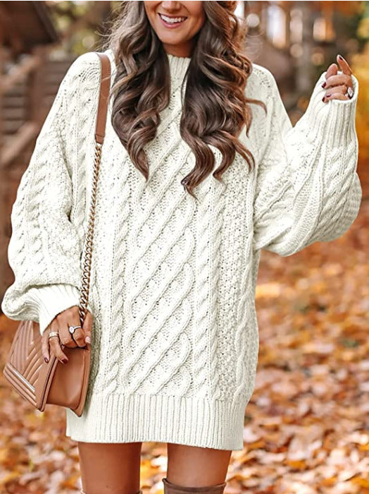 Arabella - Knitted Mini Sweater Dress