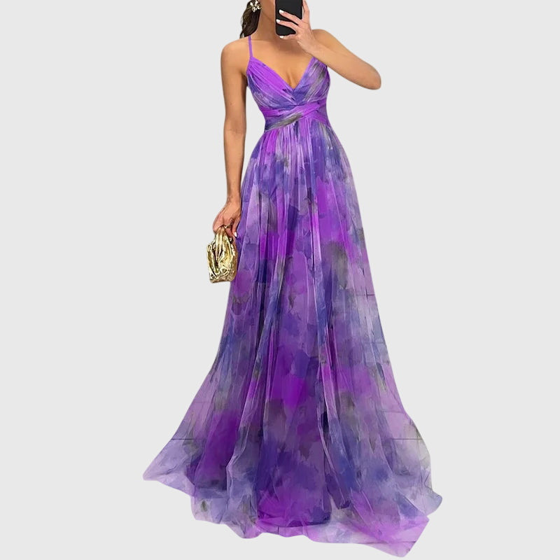 Olivia - Floral Maxi Dress