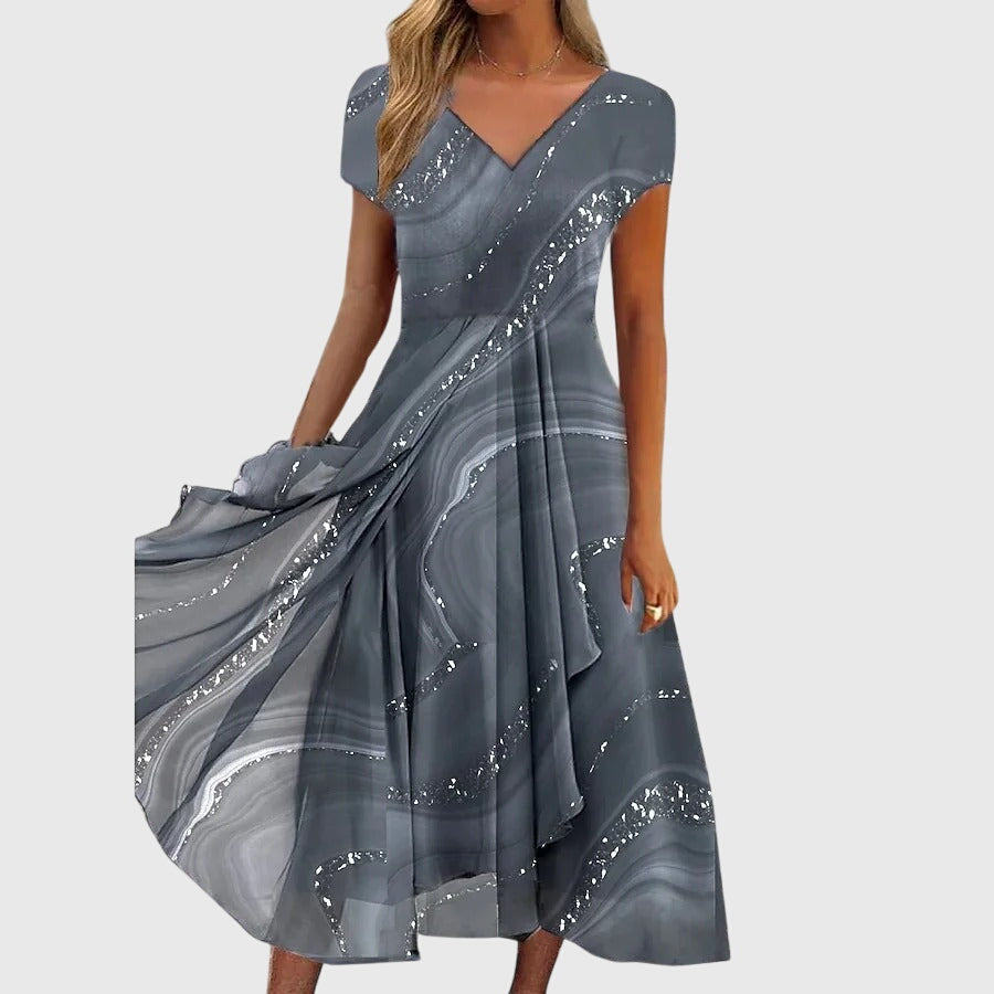 Olivia - Flowing Midi Dress