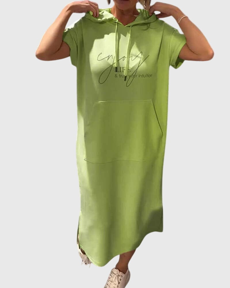 Olivia - Casual Hoodie Dress