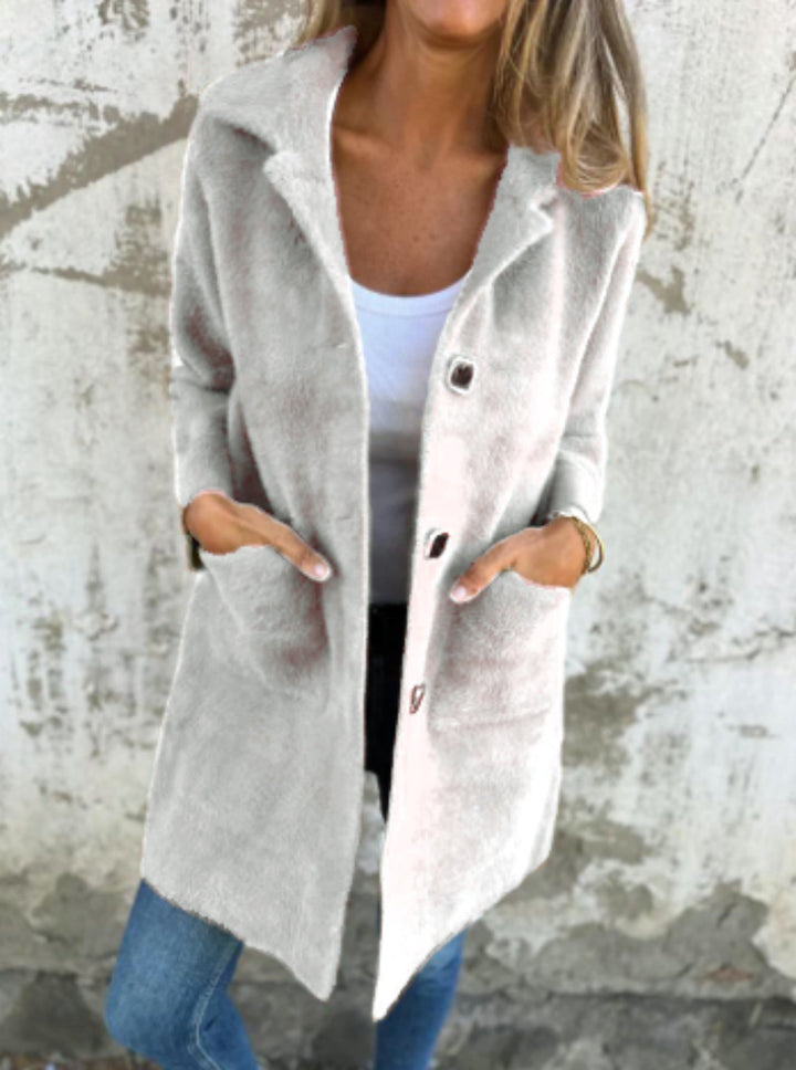 Zoe - Casual Coat with Buttons
