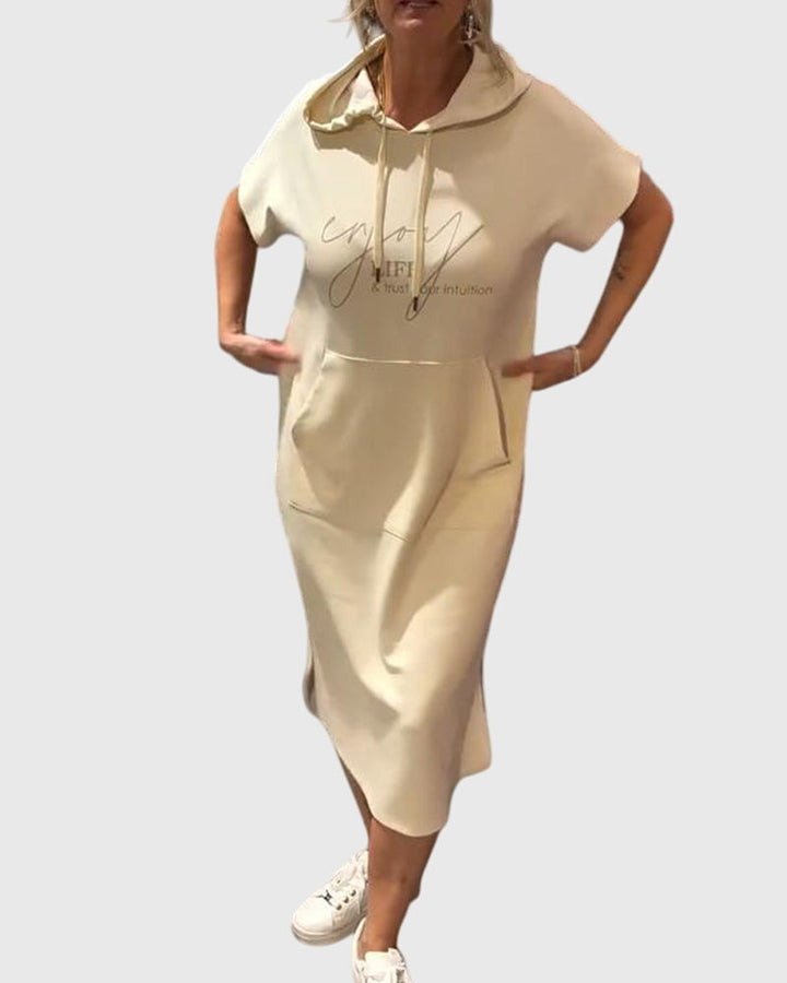 Olivia - Casual Hoodie Dress