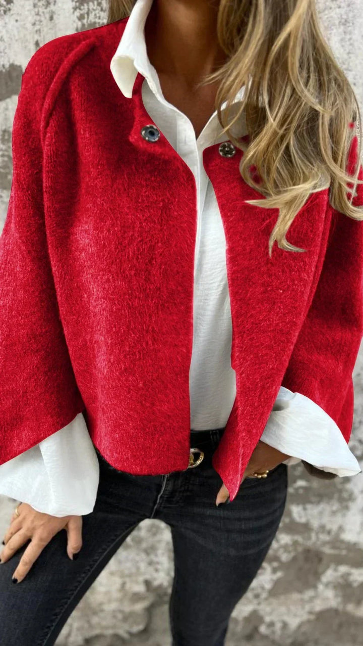 Nova - Timeless Coat with Round Neck