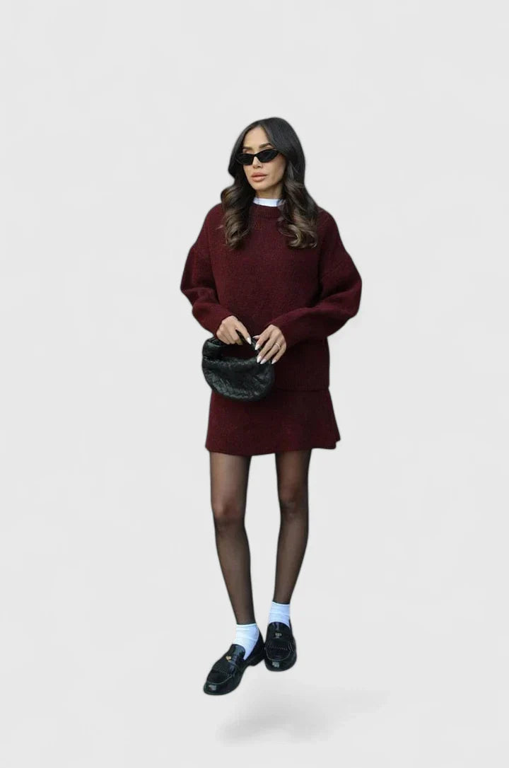 Ysabel - Comfortable Sweater Set