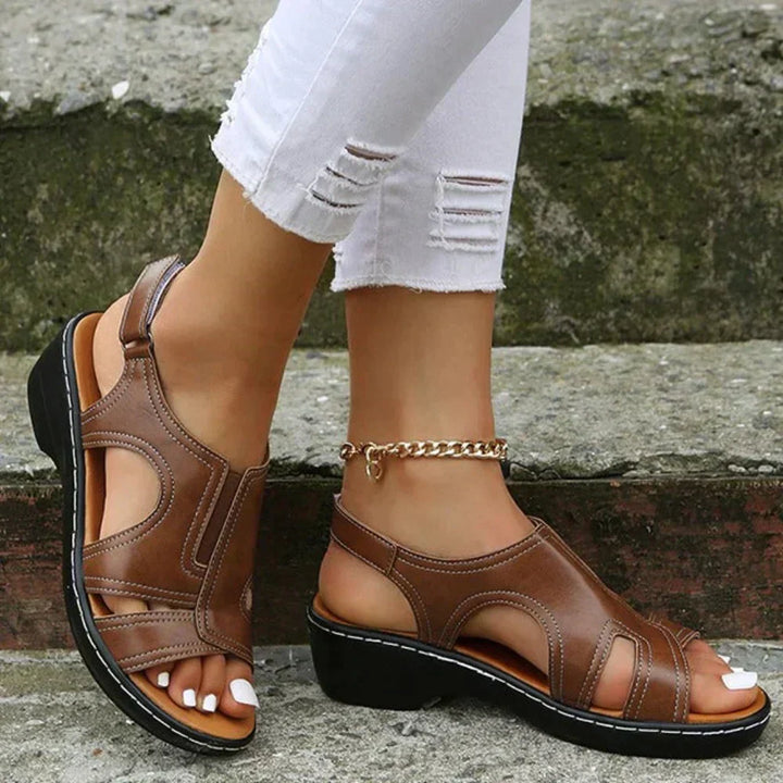 Romina - Orthopedic Leather Sandals