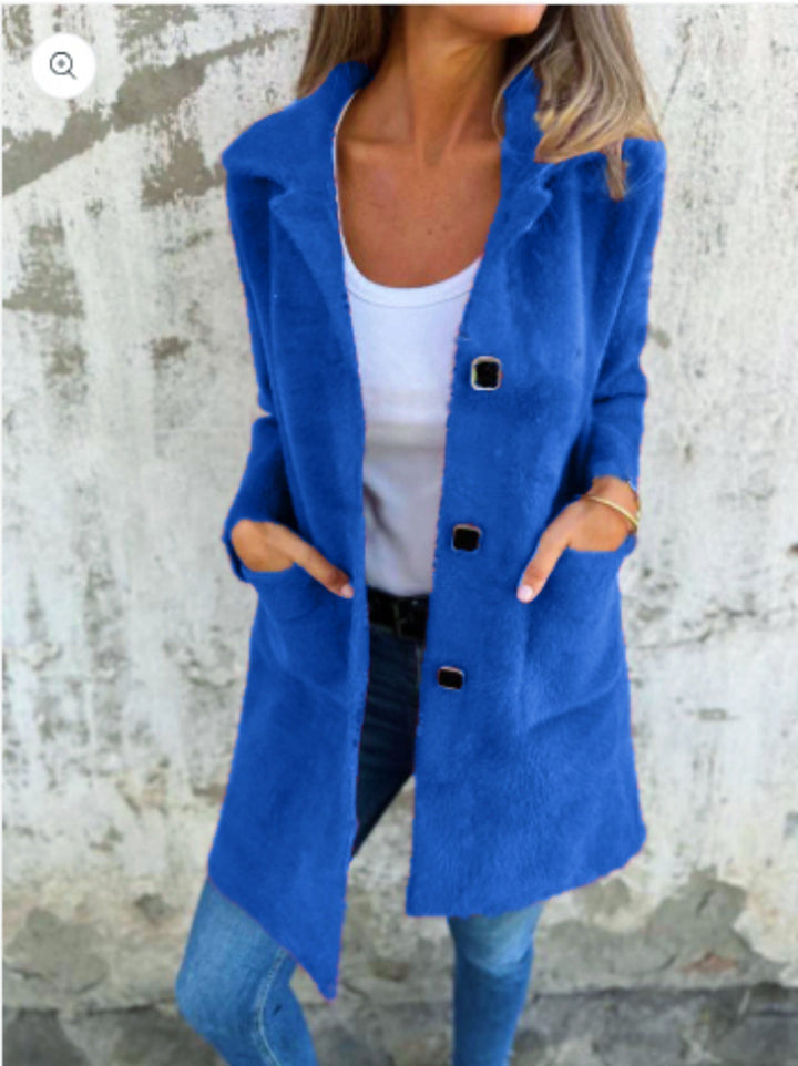 Zoe - Casual Coat with Buttons