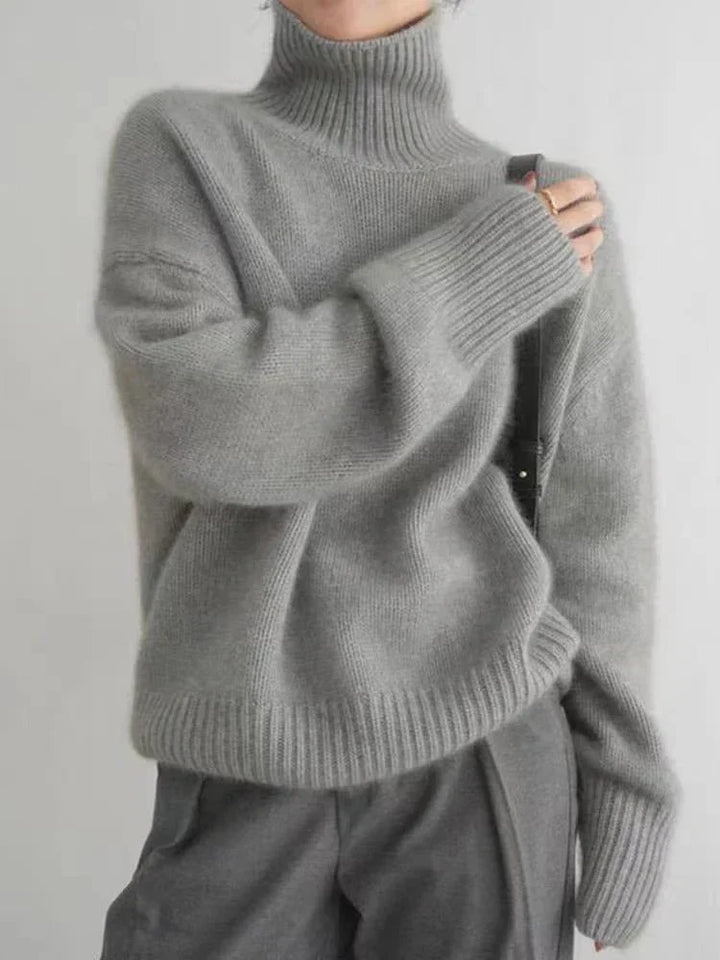 Violette - Cashmere Turtleneck Sweater