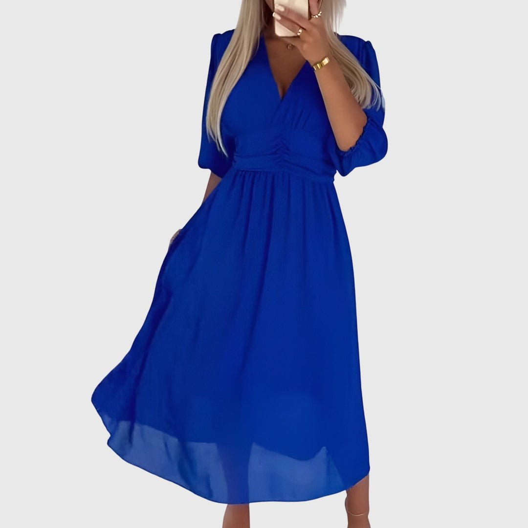 Olivia - Lightweight Silky Chiffon Dress