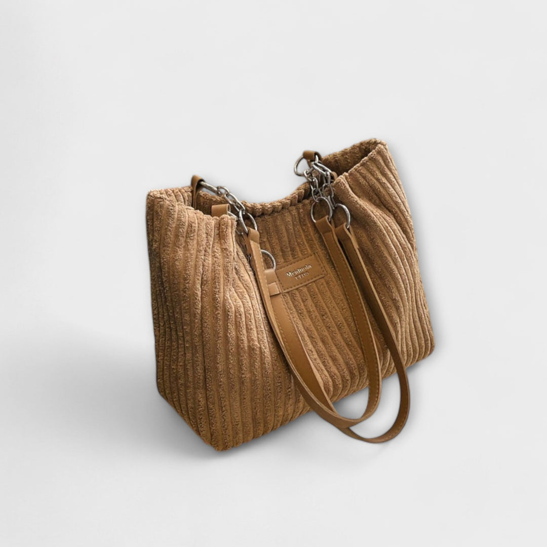 Monroe - Soft Cord Shoulder Bag