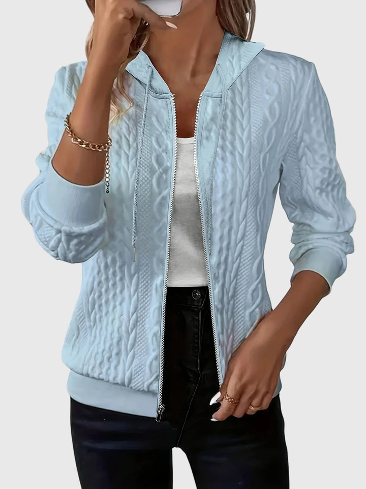 Layla - Hoodie with Zipper
