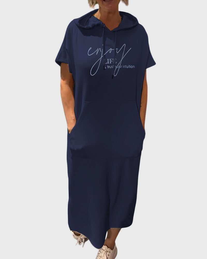 Olivia - Casual Hoodie Dress