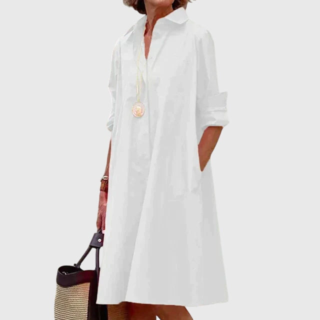 Olivia - Elegant Dress With Pockets