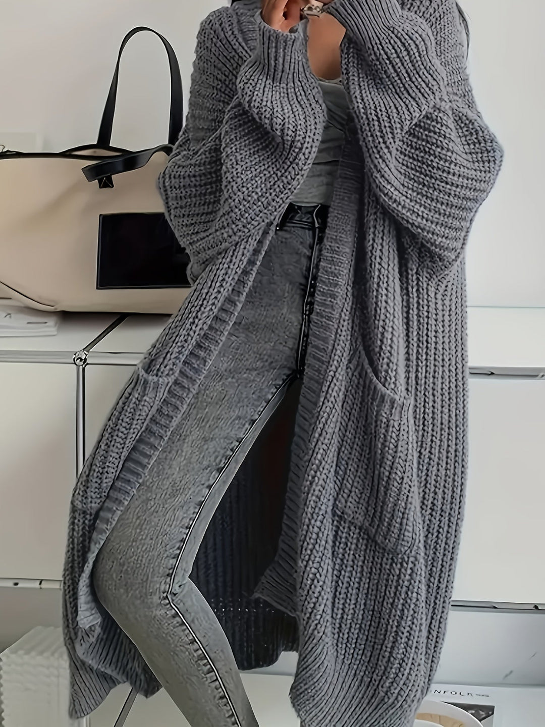 Ava - Cozy Confidence Longline Cardigan