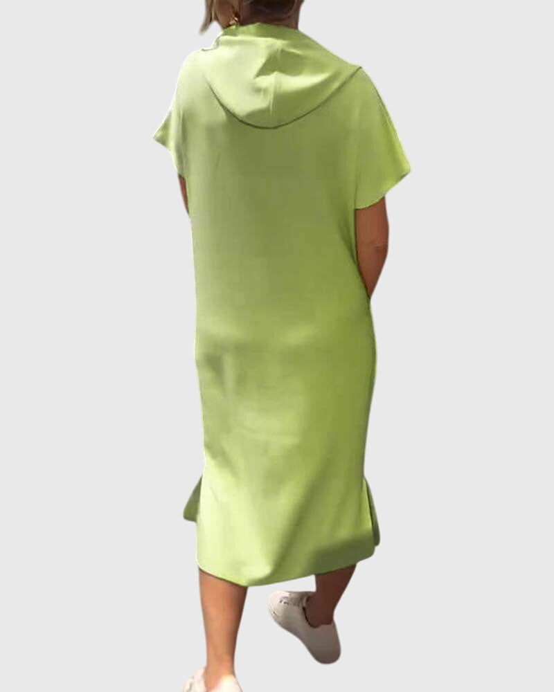 Olivia - Casual Hoodie Dress