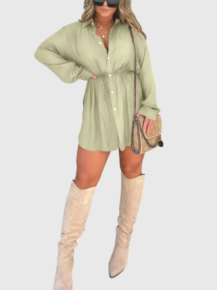 Olivia - Elegant Romper Dress