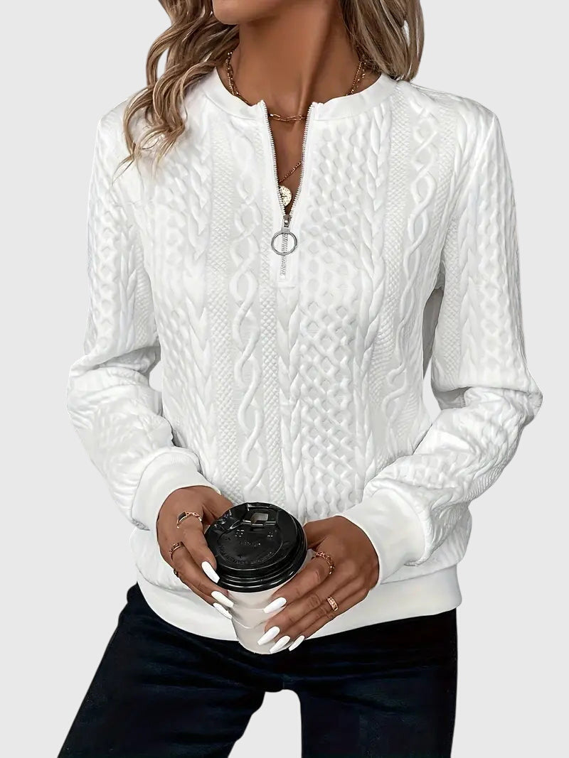 Azaria - Sweater with Zipper