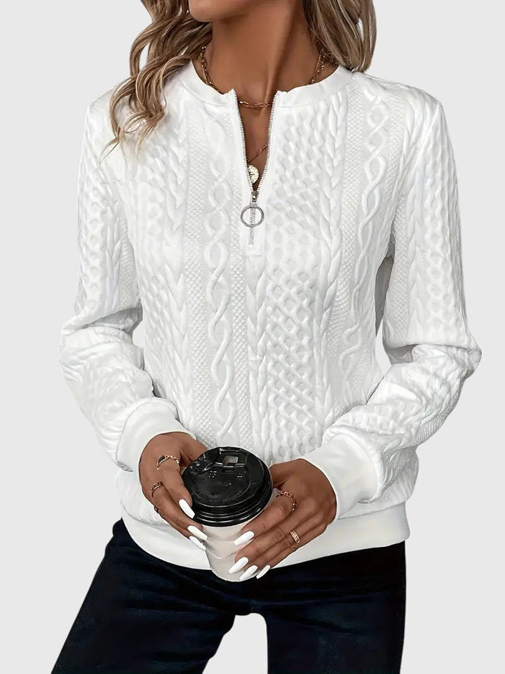 Azaria - Sweater with Zipper