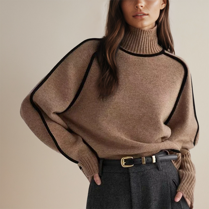Hadley - Women's Roll Neck Sweater