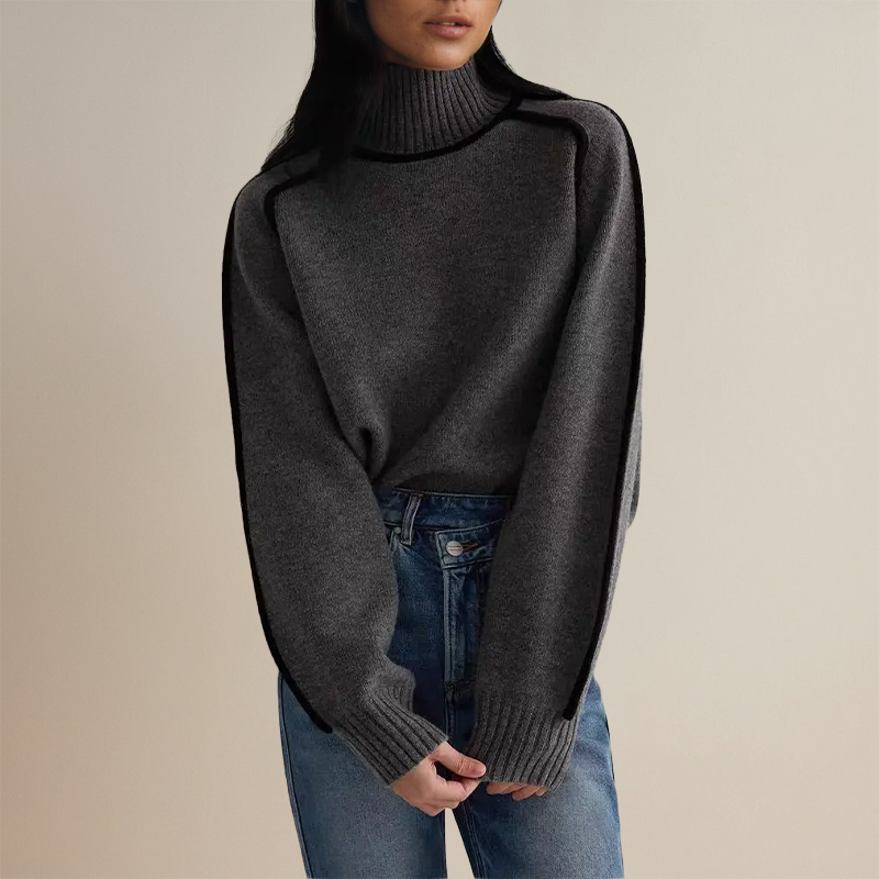 Hadley - Women's Roll Neck Sweater