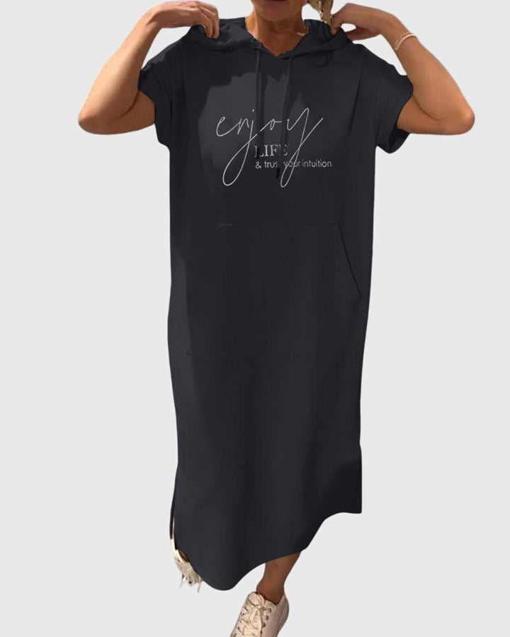 Olivia - Casual Hoodie Dress