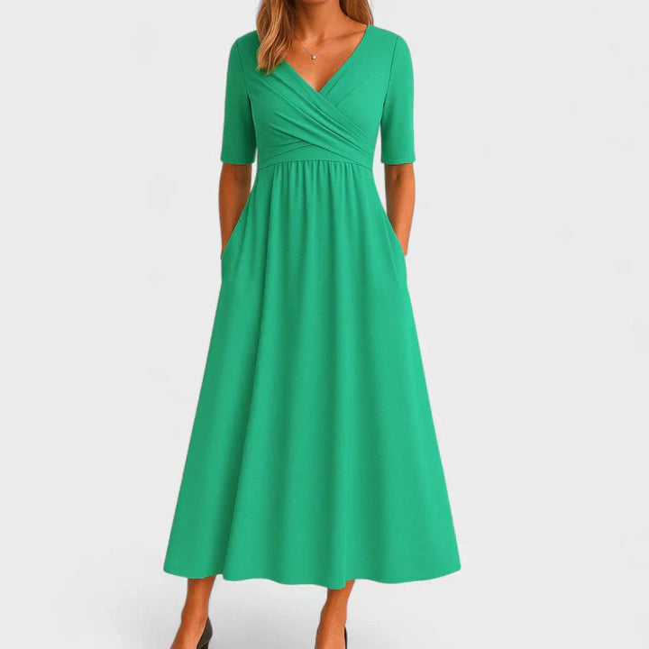 Olivia - Elegant Midi Dress