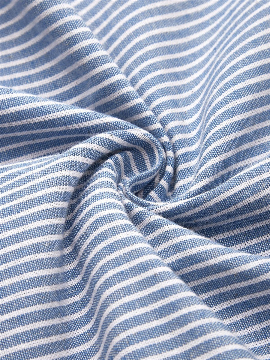 Olivia - Striped Midi Dress