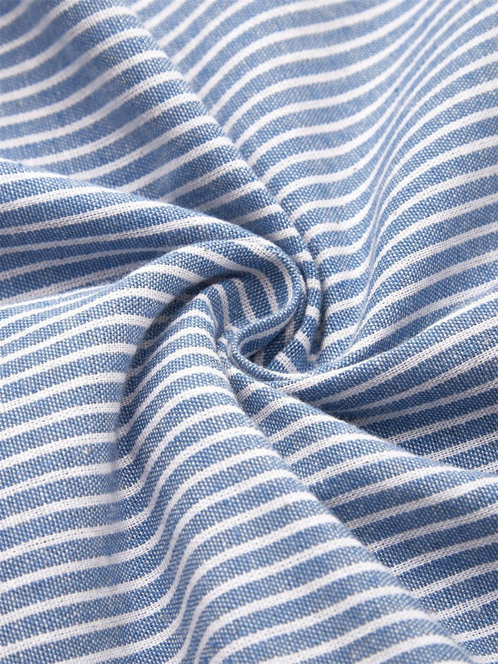 Olivia - Striped Midi Dress