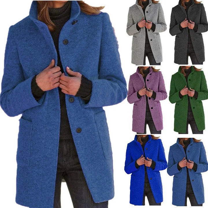 Chloe - Sleek Windbreaker Coat