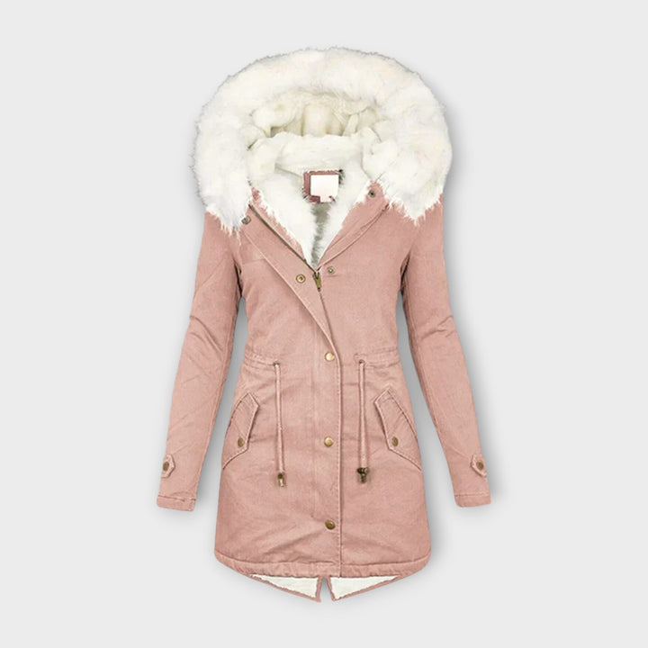 Eveline - Insulated Waterproof Winter Coat with Fur Lining