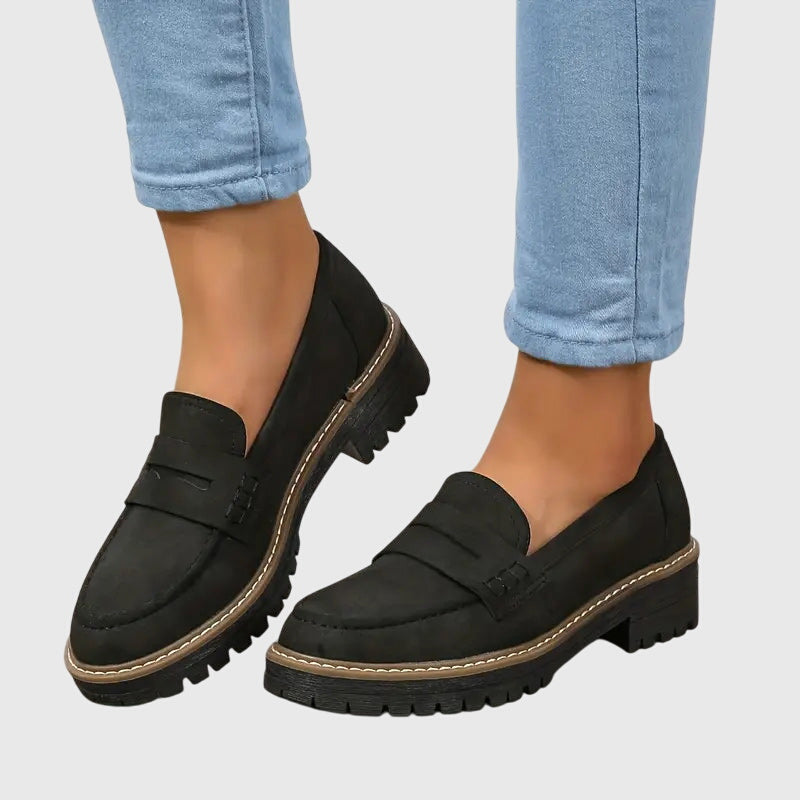 Ysabel - Timeless Suede Loafers