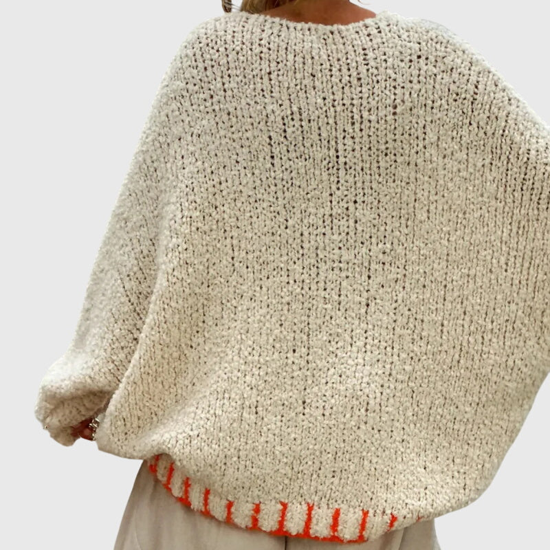 Georgina - V-neck Knit Sweater