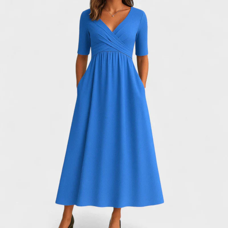 Olivia - Elegant Midi Dress