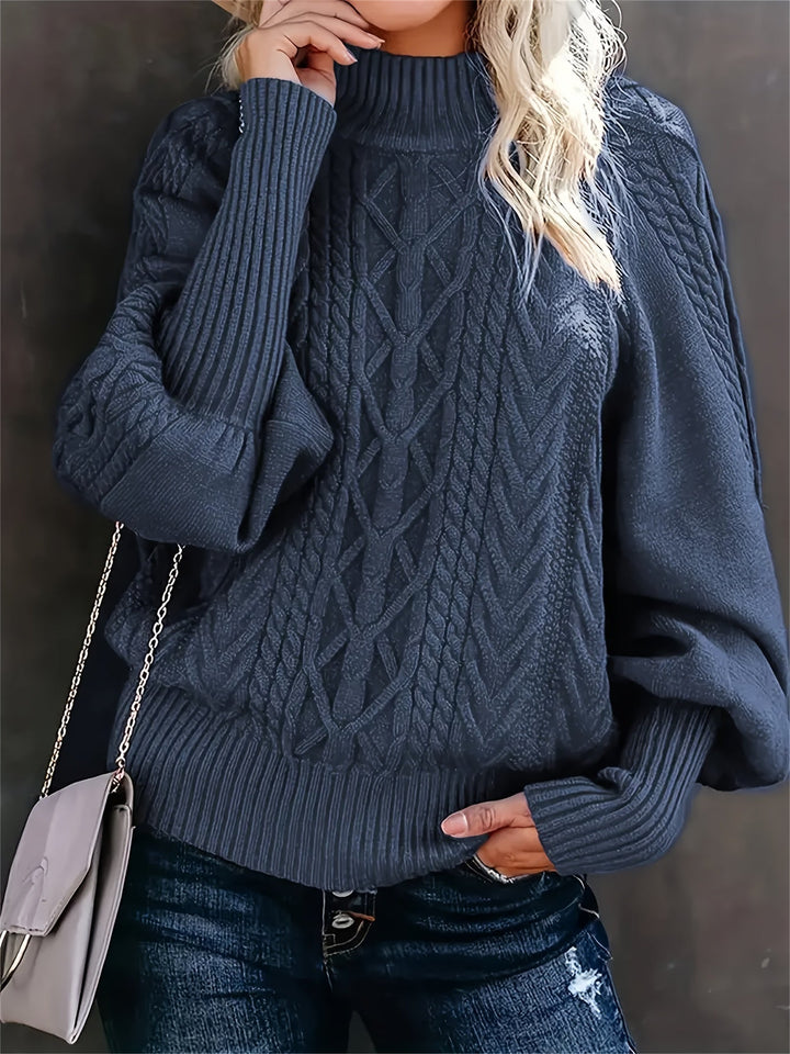 Sophie - Casual Long Sleeve Knitted Sweater
