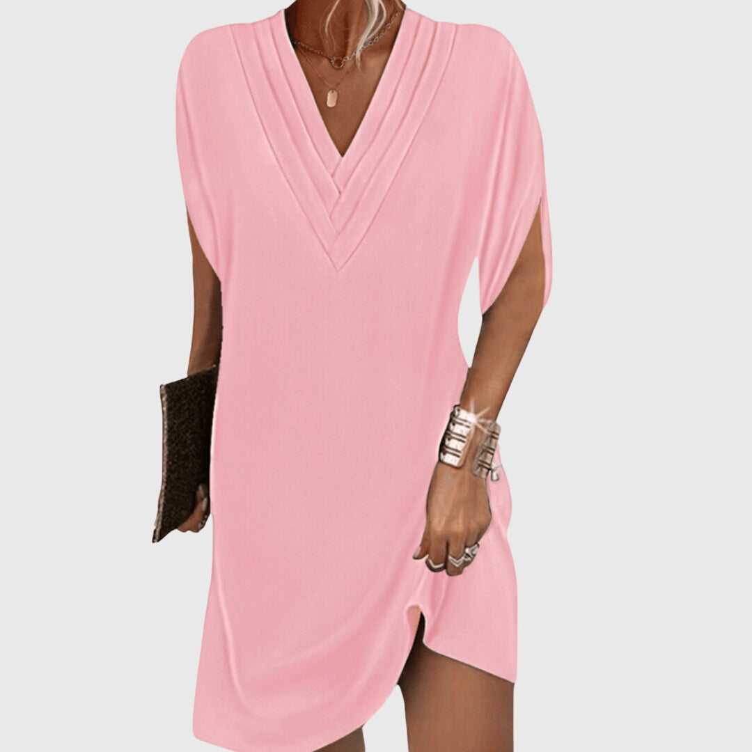 Olivia - Elegant Tummy-Hiding Dress