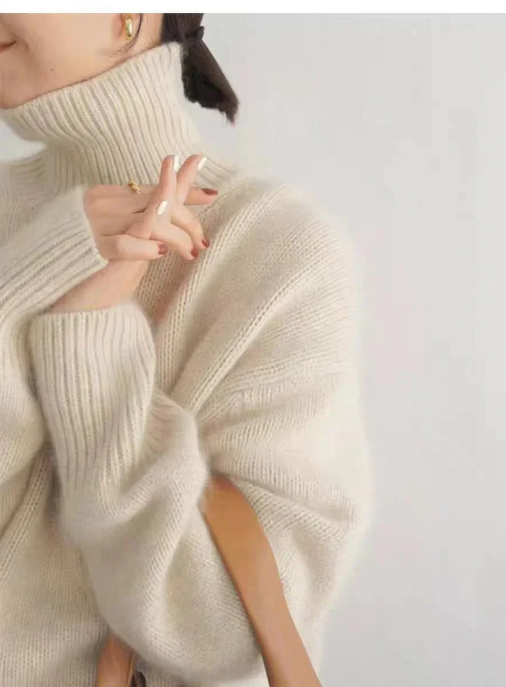 Violette - Cashmere Turtleneck Sweater