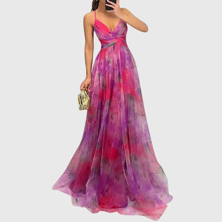 Olivia - Floral Maxi Dress
