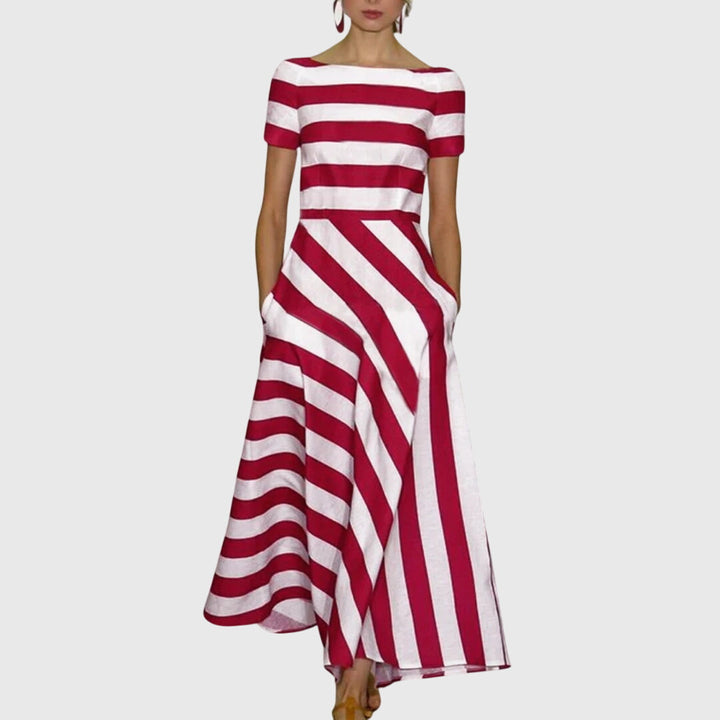 Olivia - Striped Dress