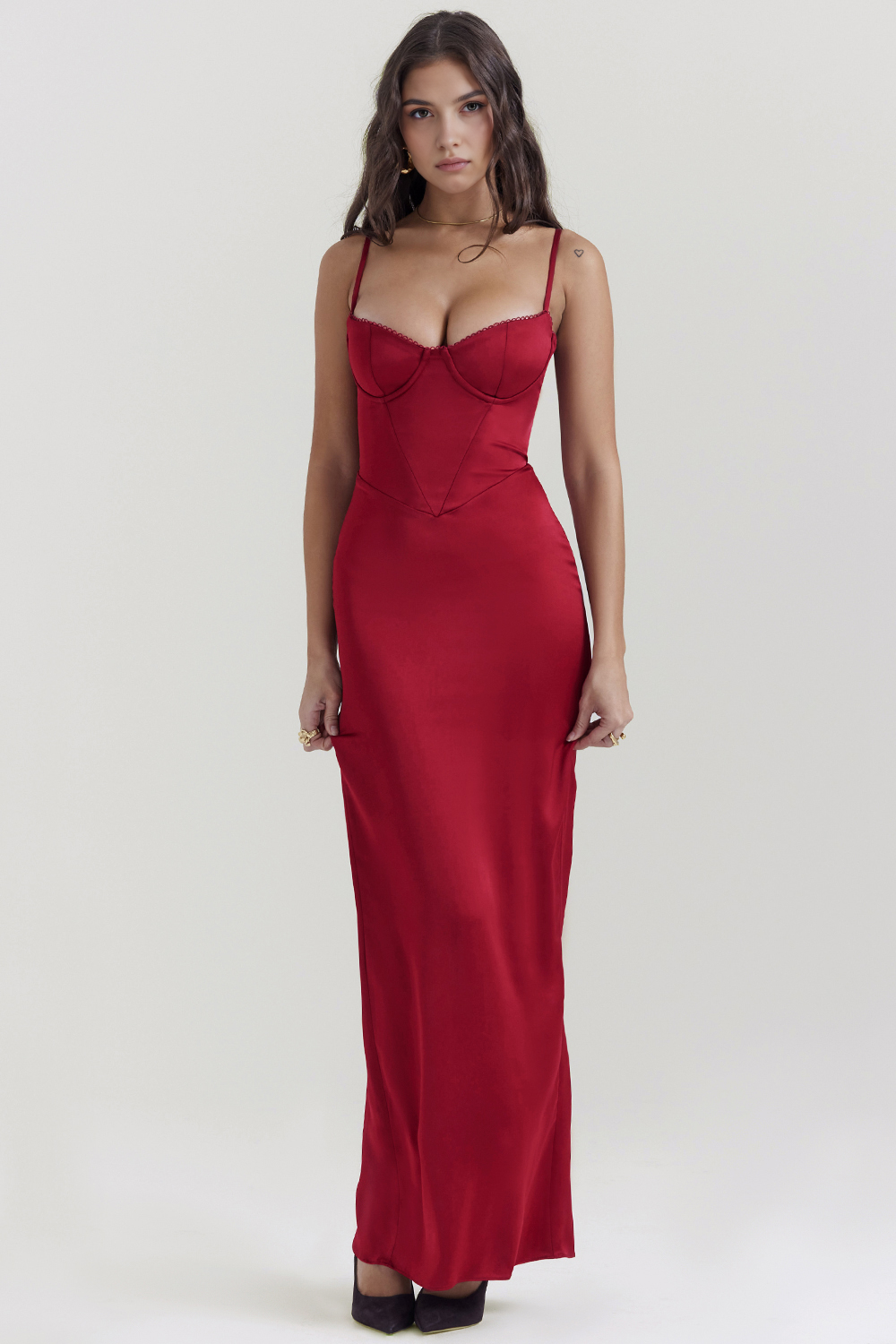 Faelyn - Satin Dress