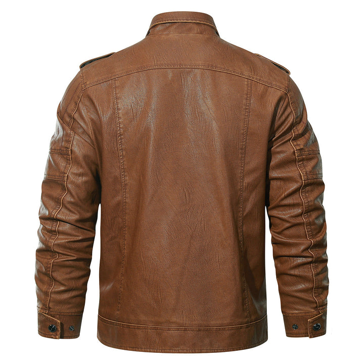 Mason - Biker jacket made of fleece