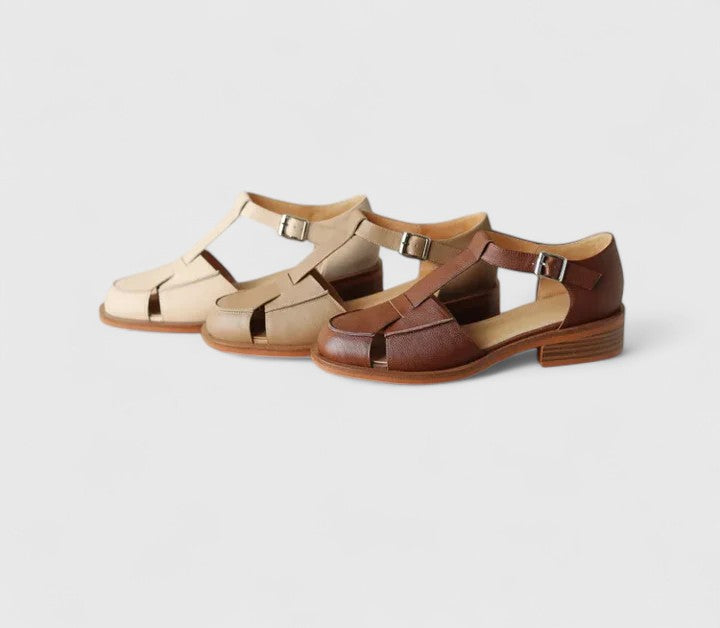 Jeanne - Elegant Mary Jane Sandals