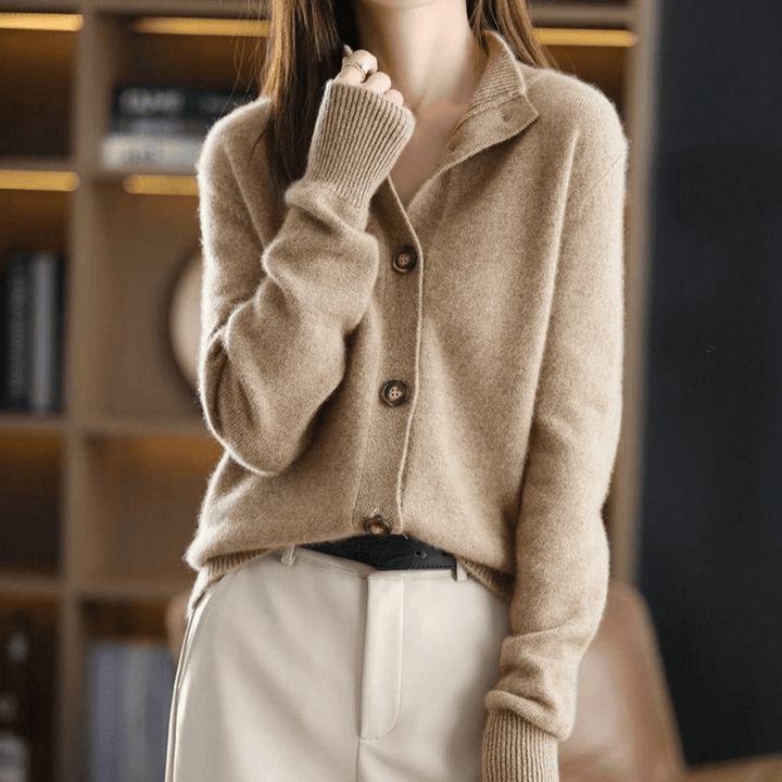 Ophelia - Luxurious Cashmere Knit Cardigan