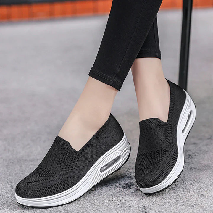 Georgia - Platform Mesh Sneakers
