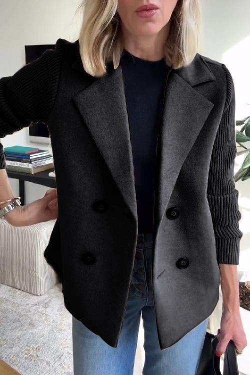 Hannah - Stylish Casual Button Blazer