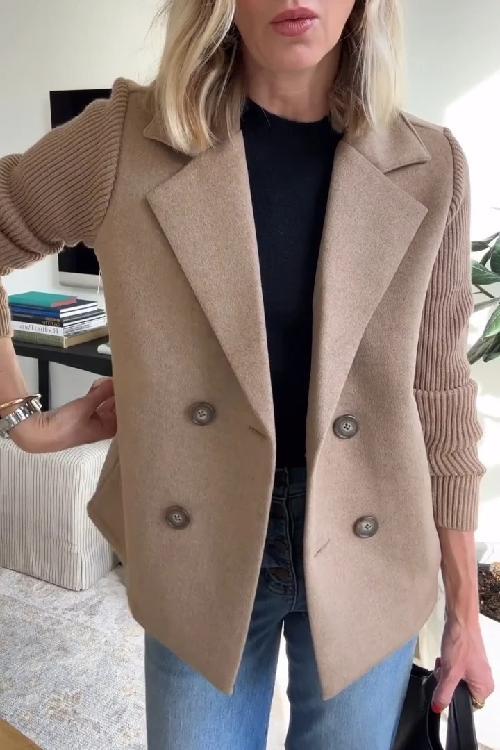 Hannah - Stylish Casual Button Blazer